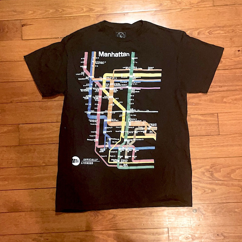 New York manhattan t shirt